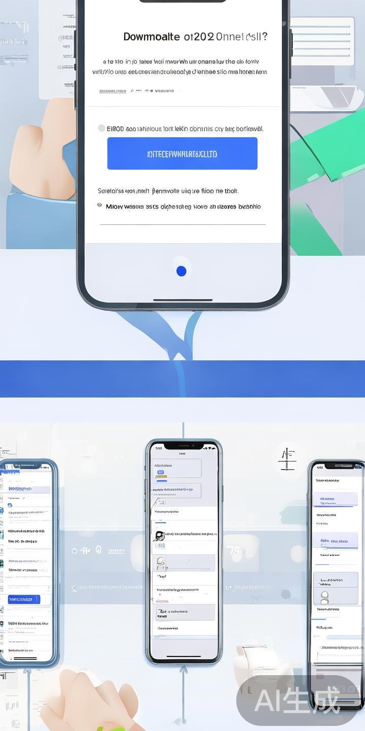 3.下载安装流程
点击下载链接后，根据设备提示完