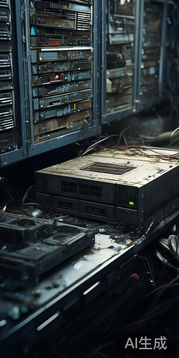 硬件设备故障与基础设施落后
服务器设备老化、存储