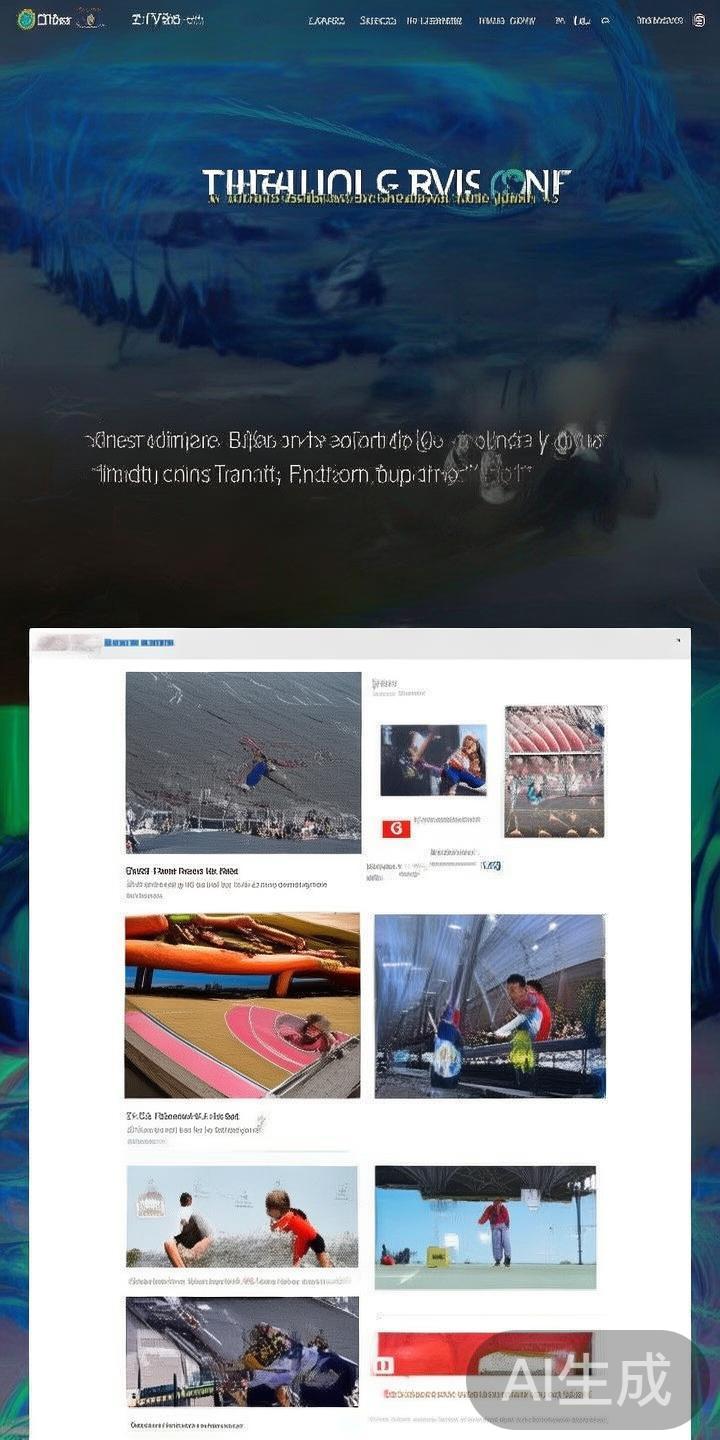官方网站首页通常是信息的窗口，包含赛事推荐、最新公